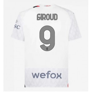 AC Milan Olivier Giroud #9 Replika Udebanetrøje 2023-24 Kortærmet